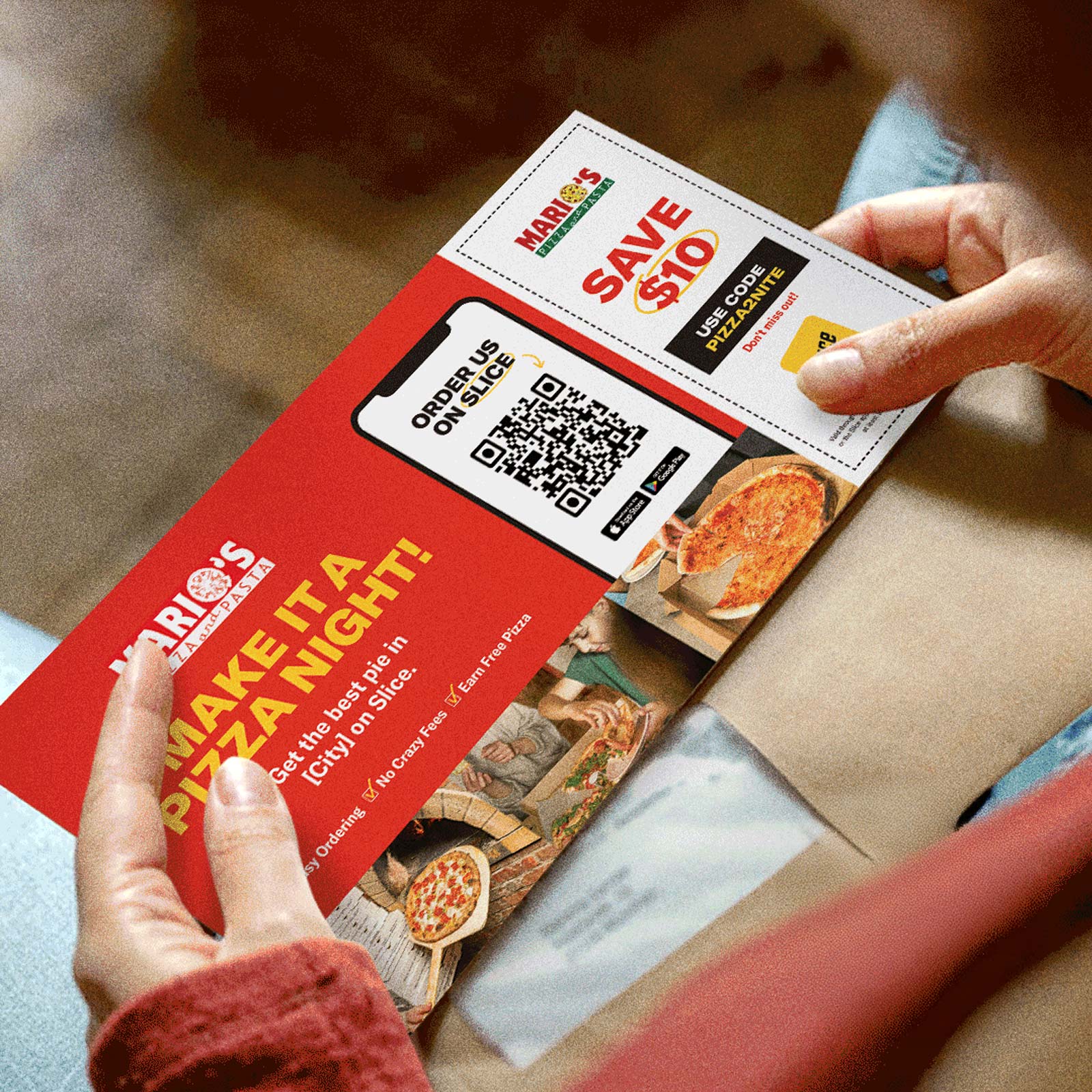 Advanced Marketing Services. Direct Mailer.