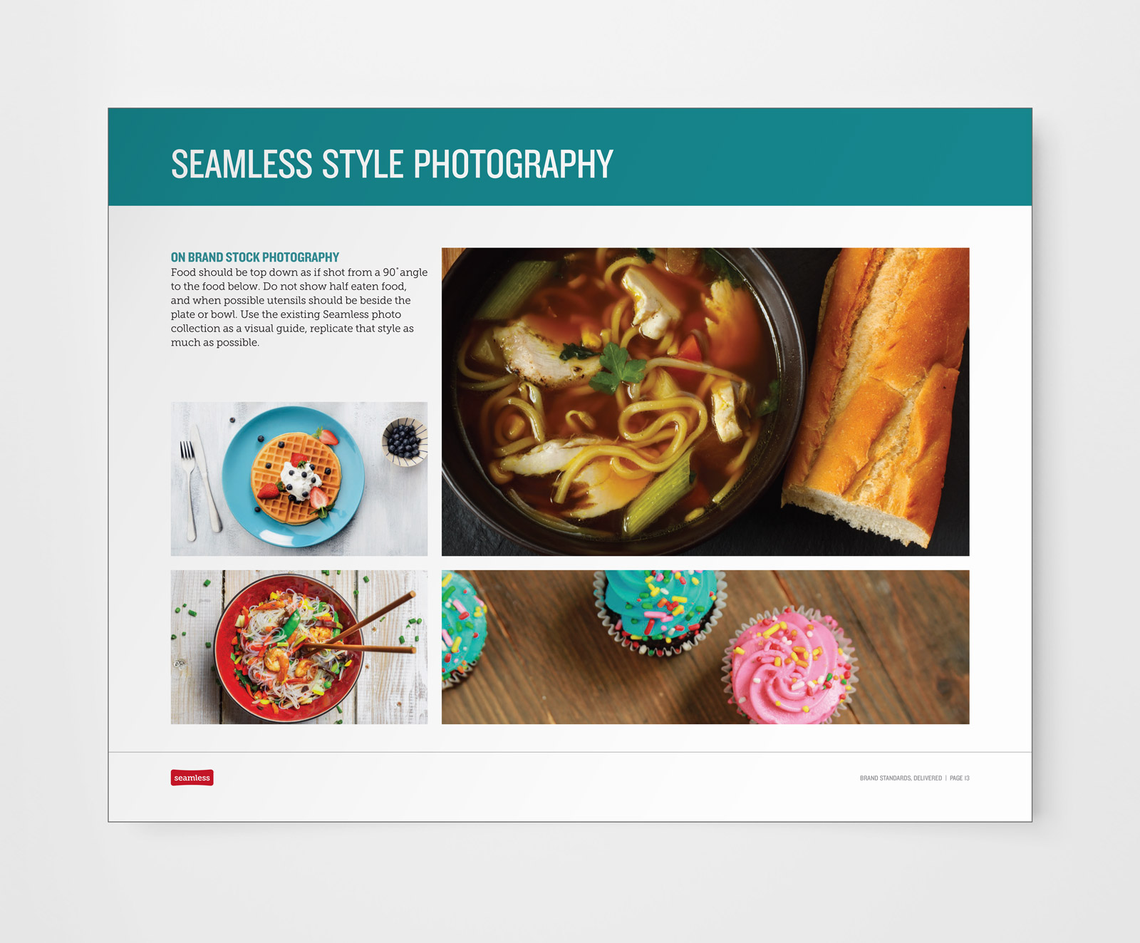 Seamless, Brand Guidelines. Photography 2.