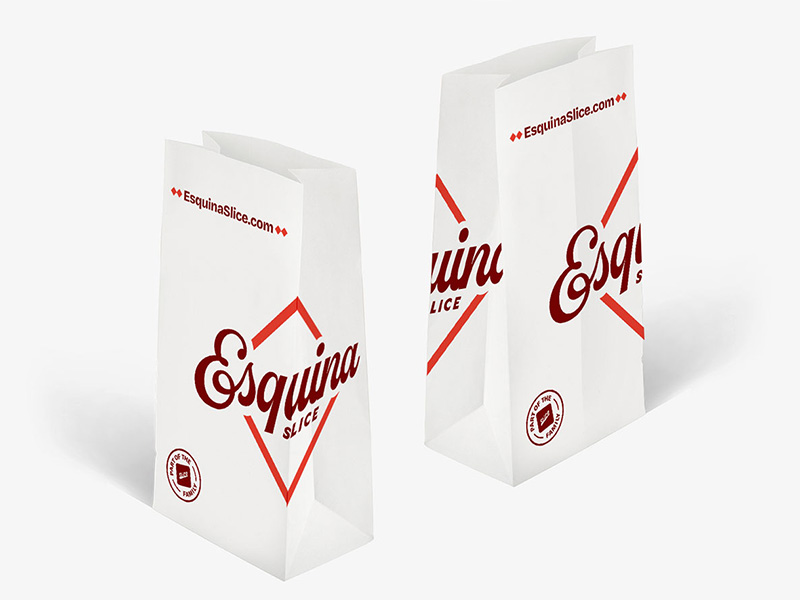 Esquina Slice brand identity