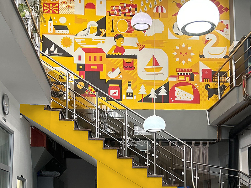 Slice office branding